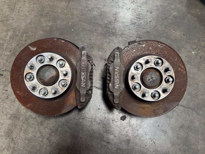 JDM NISSAN S14 SPINDLES WITH 300ZX Z32 CALIPERS