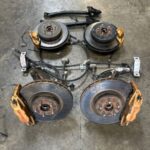 JDM SUBARU FORESTER STI SG9 BREMBO BRAKES CONVERSION 5X100 2003-2008