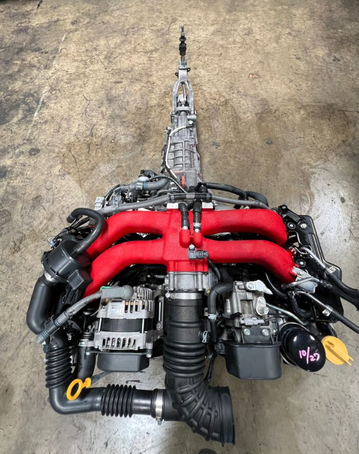JDM SUBARU BRZ TOYOTA GT86 4U-GSE 4UGSE FR-S FA20 FA20D 2.0L ENGINE MOTOR WITH 6 SPEED MANUAL TRANSMISSION AND ECU 2017-2020 - Image 4